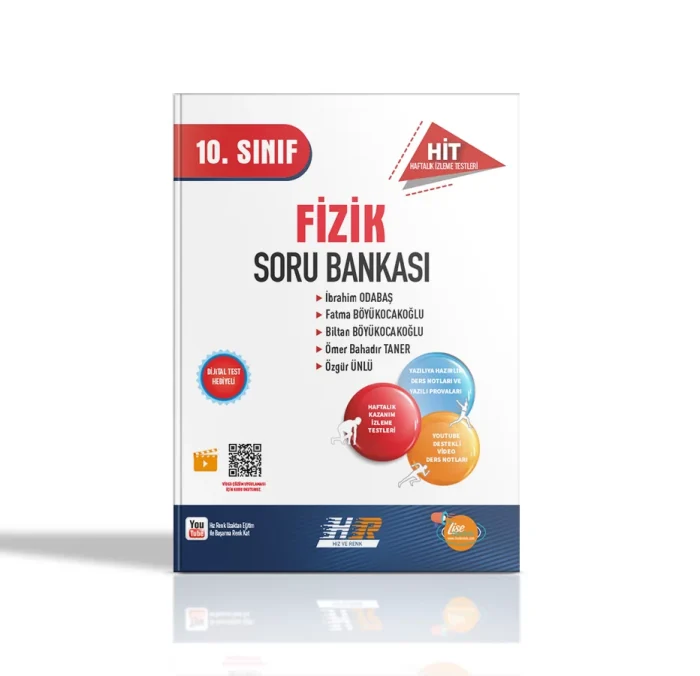 Hız ve Renk Yayınları 10. Sınıf Fizik Hit Soru Bankası