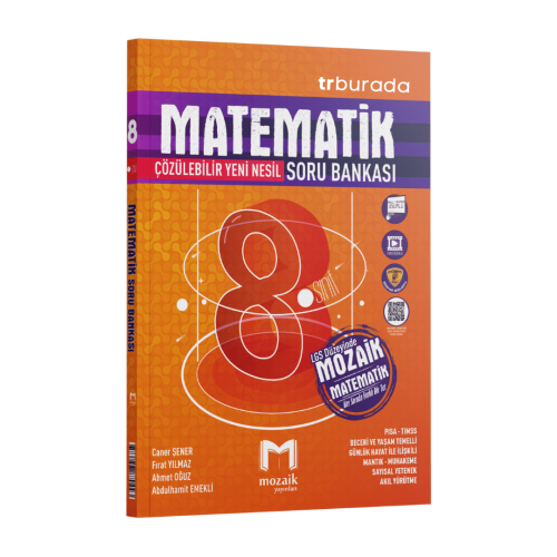 Mozaik Yayınları 8. Sınıf Matematik Soru Bankası