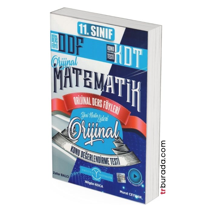 Orijinal Yayınları 11. Sınıf Matematik ODF KDT Seti