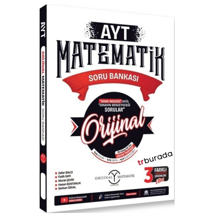 Orijinal Yayınları AYT Orijinal Matematik Soru Bankası